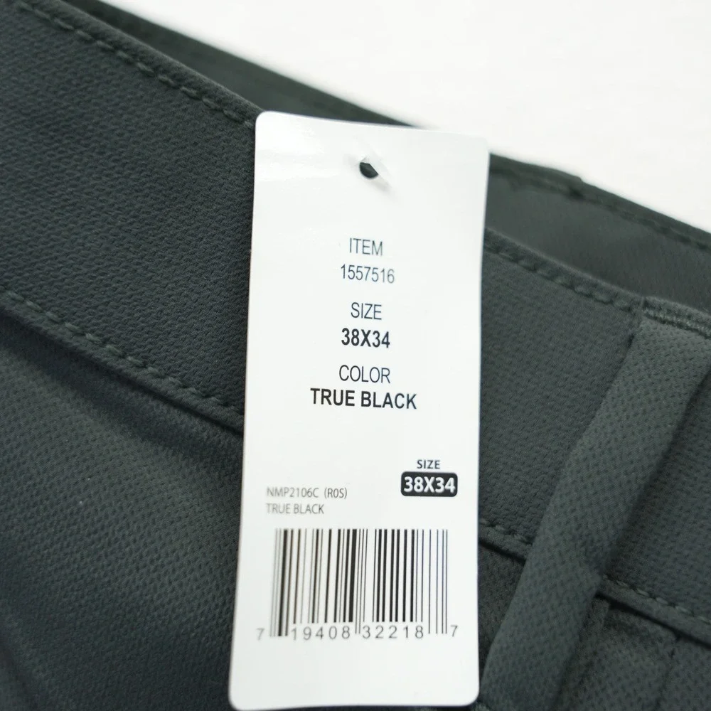 Banana Republic Core Temp‎ Performance Pants Mens 38x34 Black Technical NEW